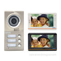 Apartment video door phone intercom systems, can auto take photo and video record with 2GB SD card